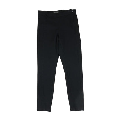 Black Solid Dress Pants