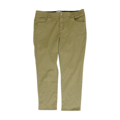 Green Solid Pants