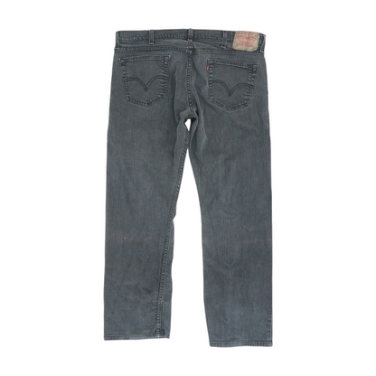 514 Black Slim Jeans