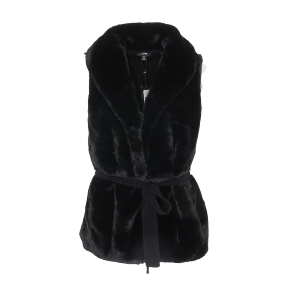 Black Solid Vest