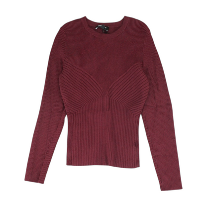 Burgundy Pullover Sweater