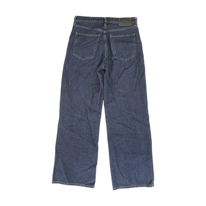 Blue Wide Leg Jeans