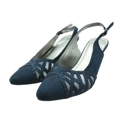 Navy Pump Heels