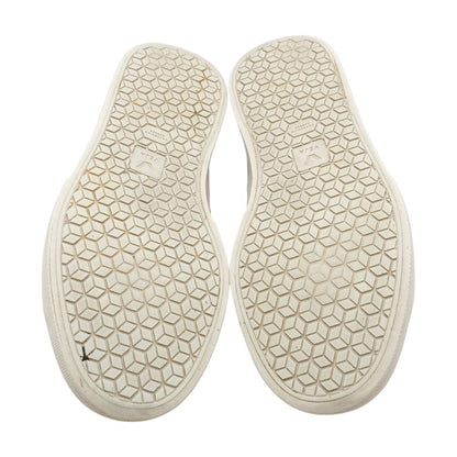 Beige Low Top Athletic Shoes