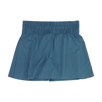 Blue Mini Skort
