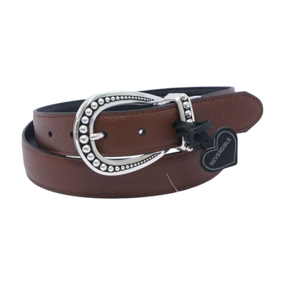 Brighton Black Reversible Leather Belt – Image 2