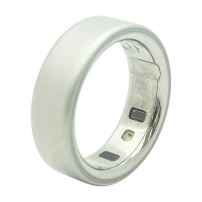 Gen 4 Brushed Silver Smart Ring Size 11