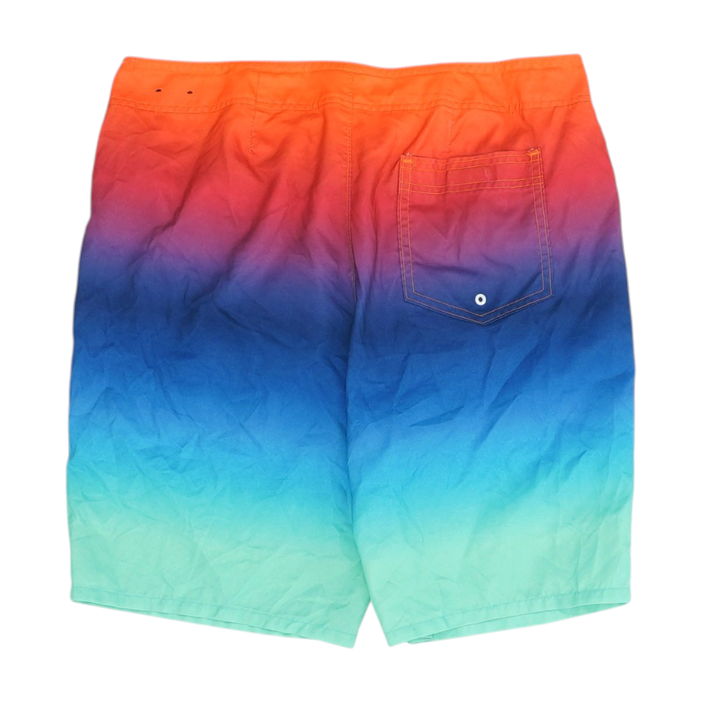 Multi Color Block Swim Bottom
