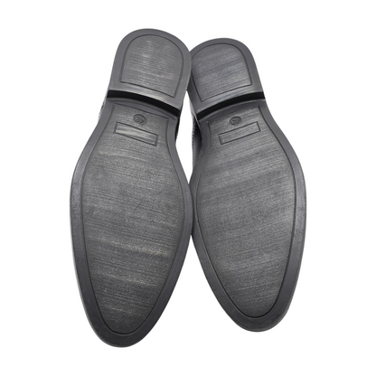 Black Lace-Up Dress Shoes