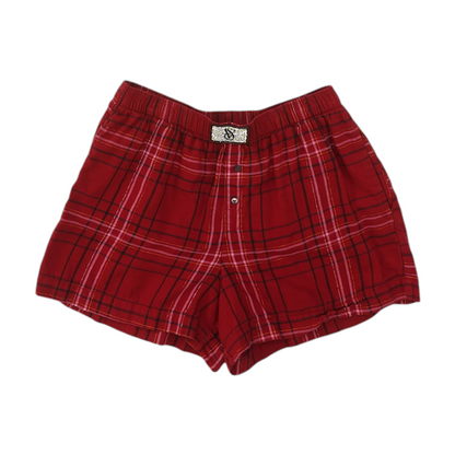 Red Plaid Pajama Bottom