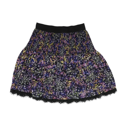Multi Abstract Mini Skirt