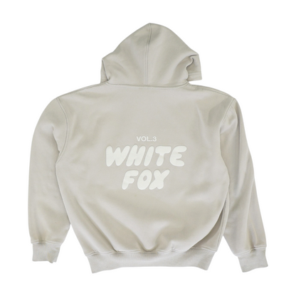 Gray Solid Hoodie Pullover
