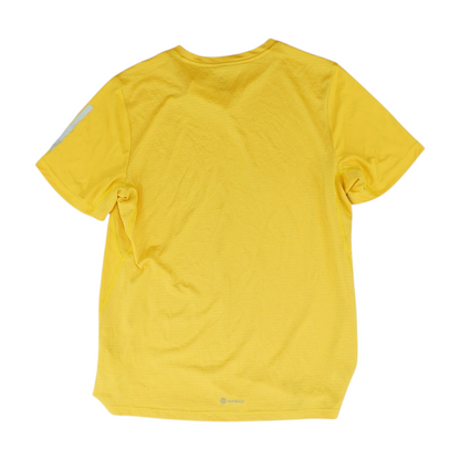 Yellow Solid Active T-Shirt