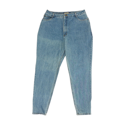 Blue Plus Size Regular Jeans