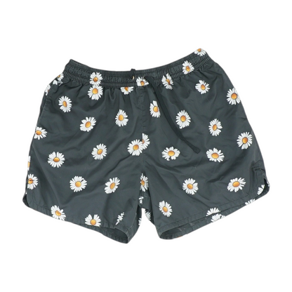 Black Print Swim Bottom
