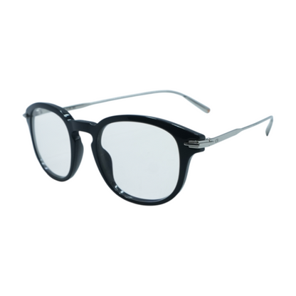 Black Unknown Square Prescription Eyewear