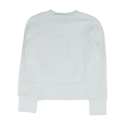 White Pullover Sweater