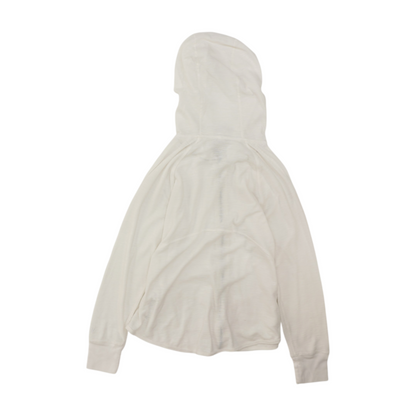 White Solid Active Jacket