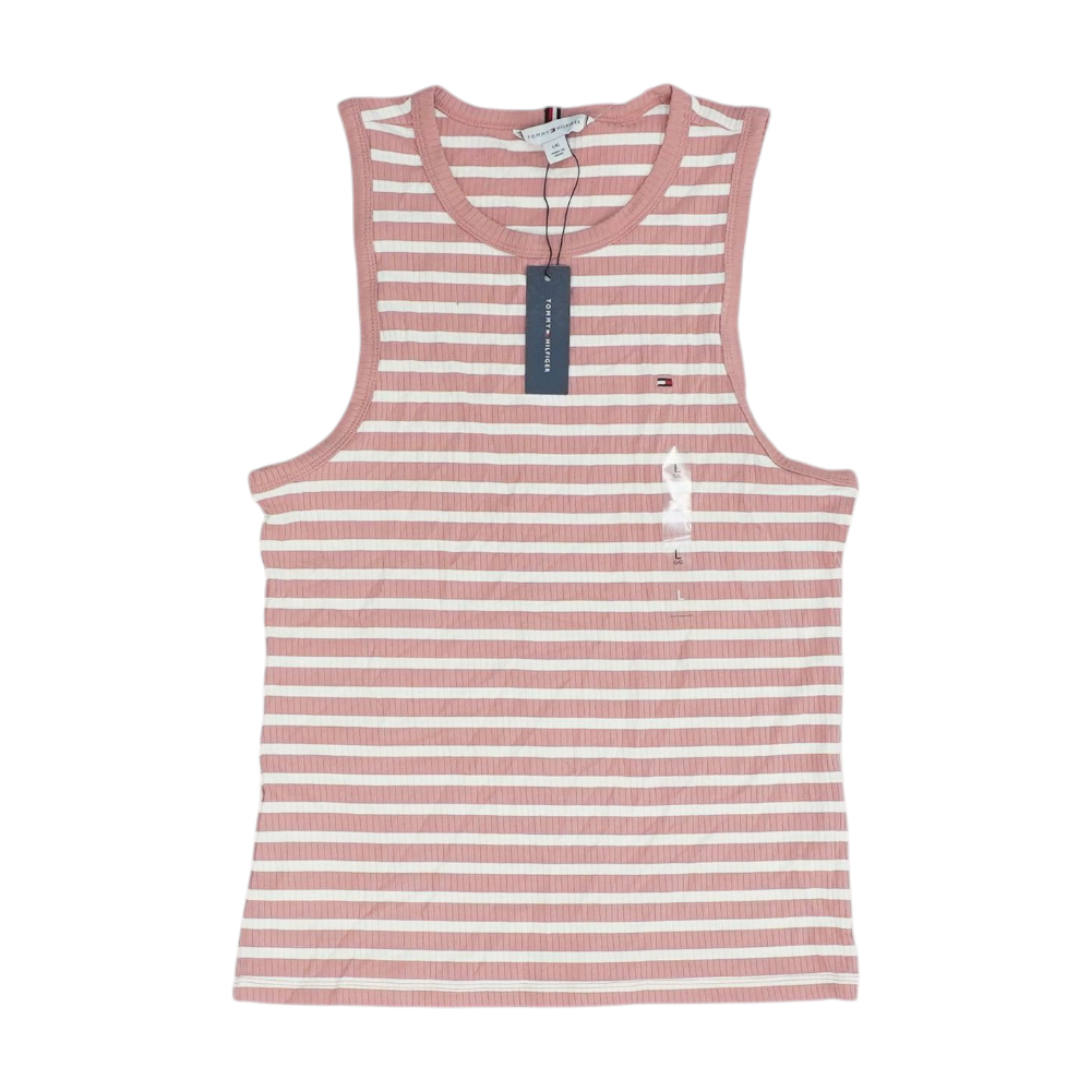 Pink Striped Blouse