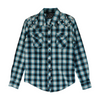 Blue Plaid Button Down