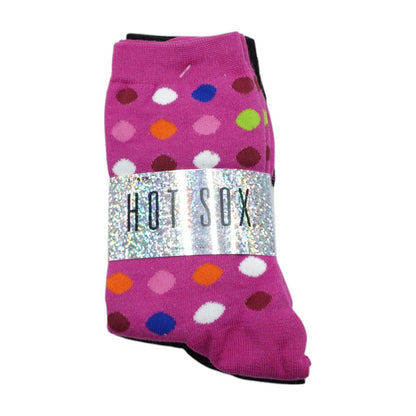 Pink Hearts Socks