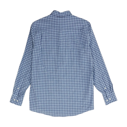 Blue Check Flannel Button Down