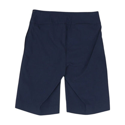 Navy Solid Shorts