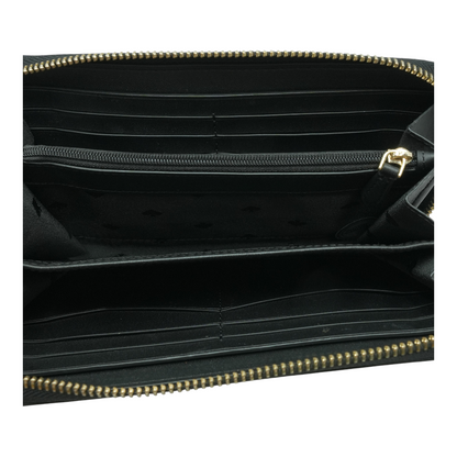 Black Continental Wallet