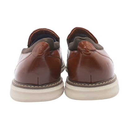 Brown Slip-On Dress Shoes