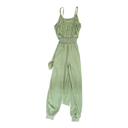 Green Sleeveless One-Piece
