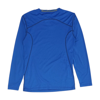 Blue Solid Active T-Shirt