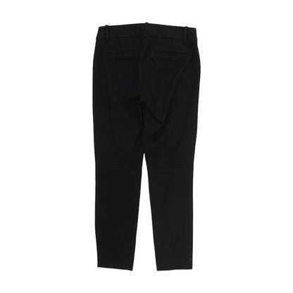 Black Solid Chino Pants