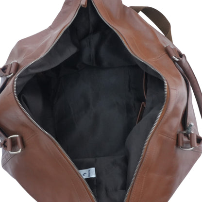 Brown Weekender Bag