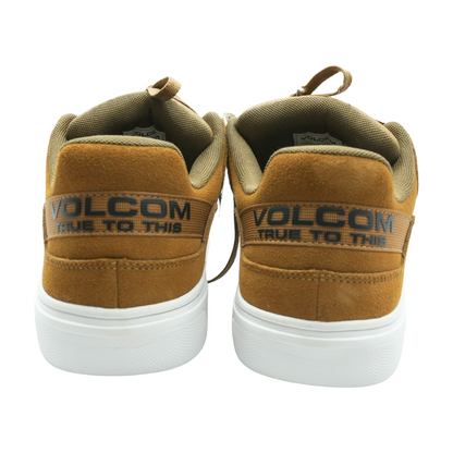 Tan Lace-Up Casual Shoes