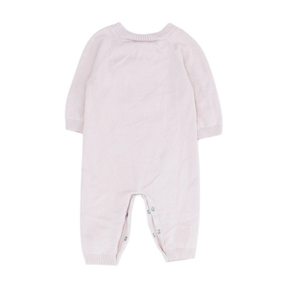 Pink Long Sleeve One-Piece