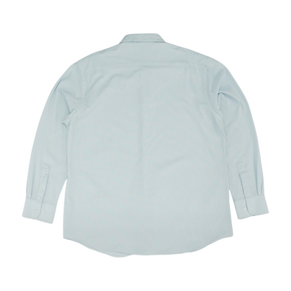 Haggar White Check Long Sleeve Button Down – Image 2