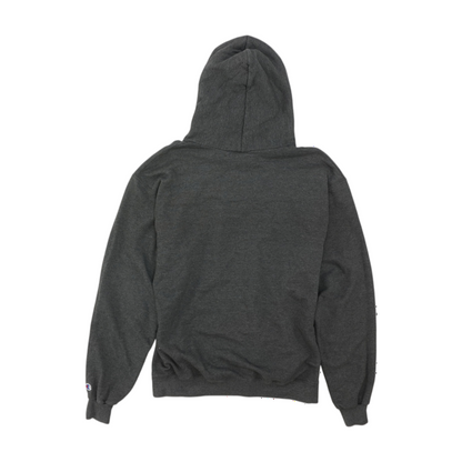 Charcoal Solid Hoodie Pullover