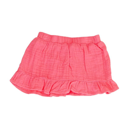 Pink Solid Skort Skirt