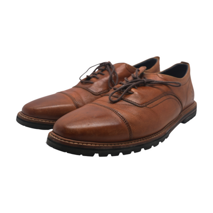 Brown Lace-Up Dress Shoes
