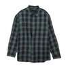 Teal Tall Plaid Long Sleeve Button Down
