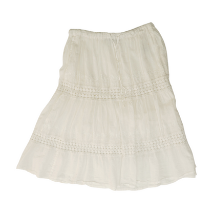Silver Mini Skirt