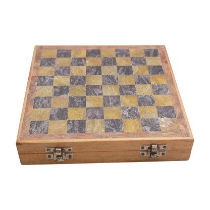 Carved Soapstone Chess Set