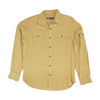 Yellow Solid Long Sleeve Button Down