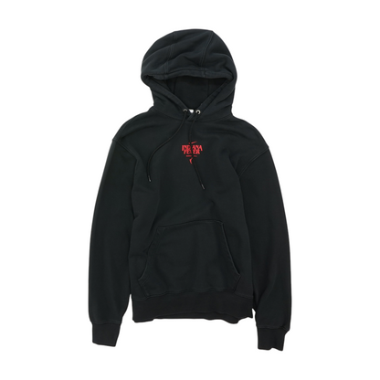 Black Indiana Hoosiers Solid Hoodie Pullover