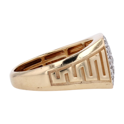 1 ctw 14K Yellow Gold Diamond Fashion Ring