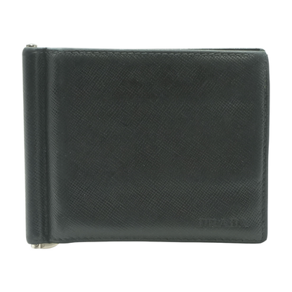 Black Bifold Leather Wallet