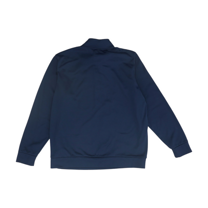 Navy Solid 1/4 Zip Pullover