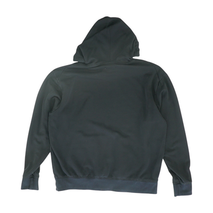 Black Solid Hoodie Pullover