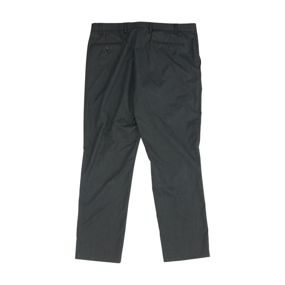 Charcoal Striped Regular Pants