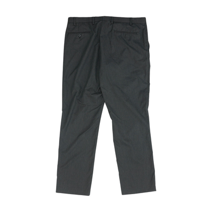 Charcoal Striped Regular Pants